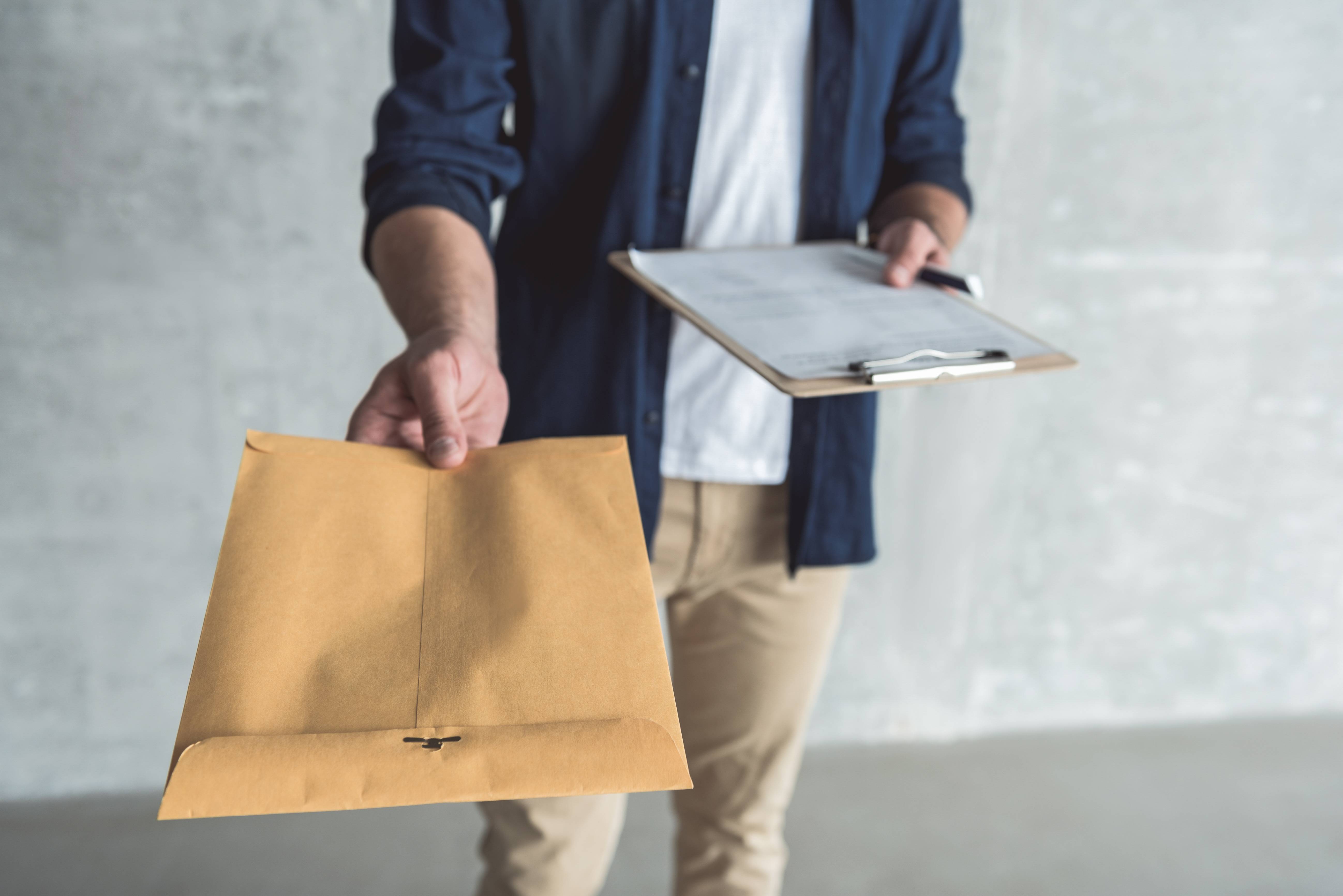 Delivering evidence to you